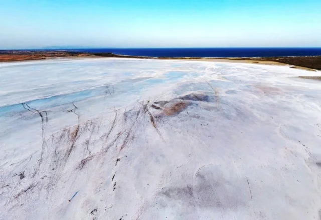 Aliki Salt Lagoon - North Aegean - Limnos - Greece