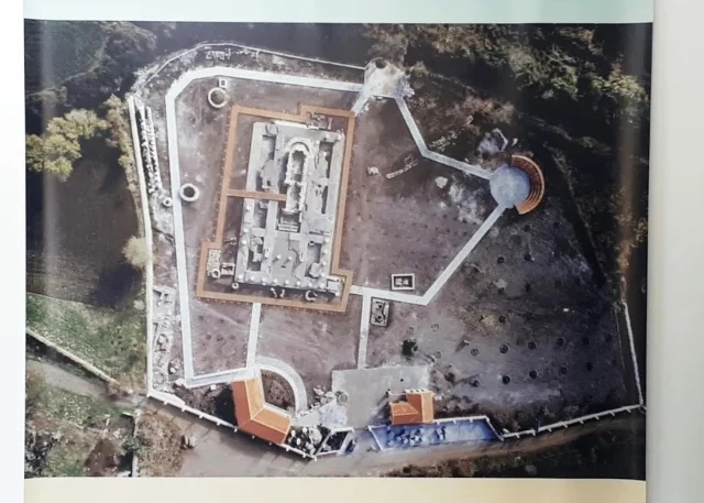 Ancient Temple of Messon - North Aegean - Lesvos - Greece