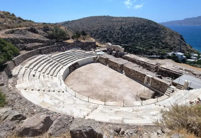 Ancient Theater of Milos (Trypiti) South Aegean - Milos - Greece