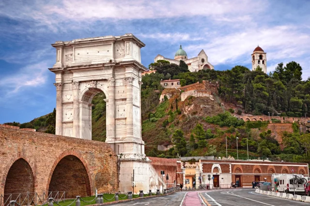 Arch of Trajan (Ancona) Ancona - Italy