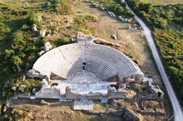 Archaeological Site Of Nikopolis (Preveza) Epirus - Greece