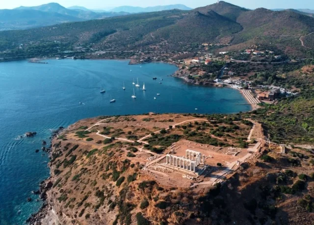 Archaeological Site of Sounion - Attica - Greece