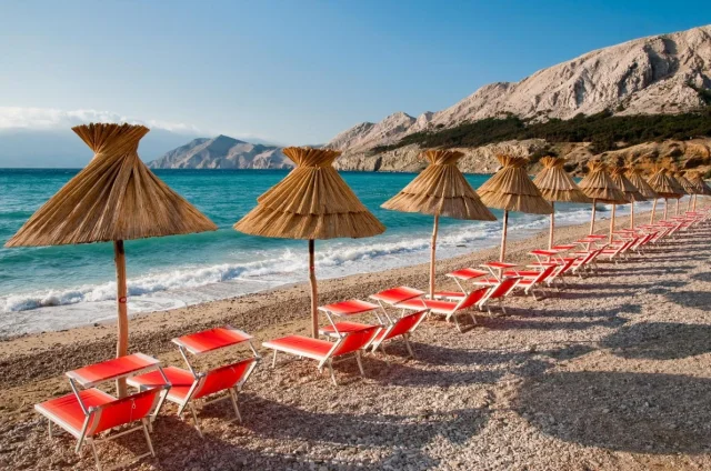 Baška Beach (Baška) Opčina Baška - Krk - Croatia