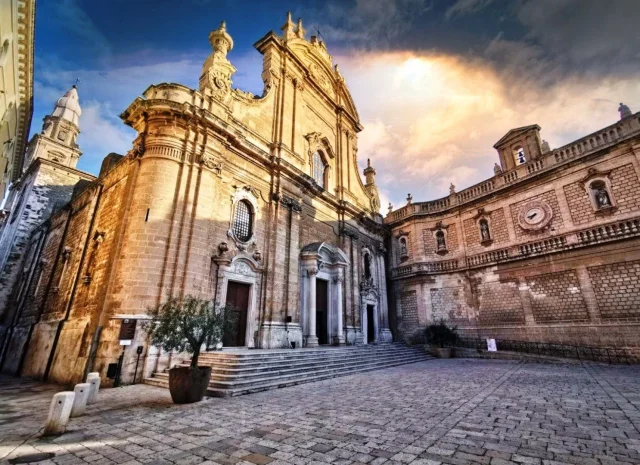 Basilica concattedrale Maria Santissima della Madia patrona (Monopoli) Citta Metropolitana di Bari - Italy