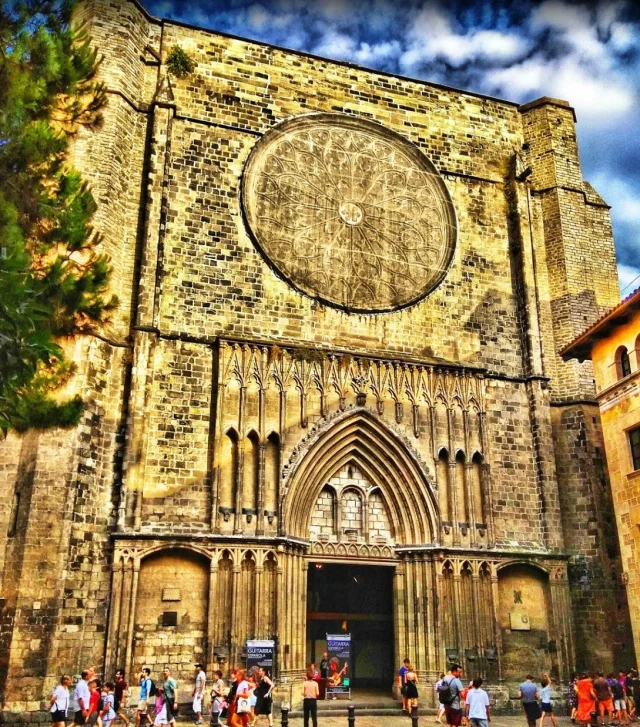 Basílica de Santa Maria del Pi (Barcelona) Barcelona - Spain