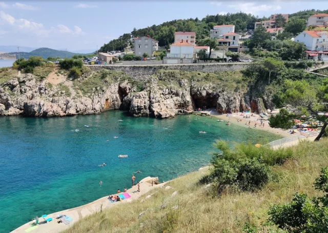 Beach Zgribnica (Vrbnik) Opčina Vrbnik - Krk - Croatia