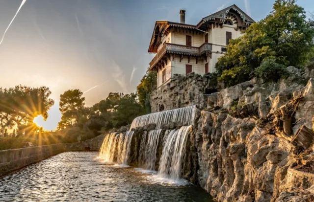 Cascade de Gairaut (Nice) Alpes-Maritimes - France