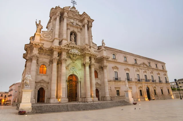 Cattedrale metropolitana della Nativita di Maria Santissima (Syracusa) Syracuse - Sicilia - Italy