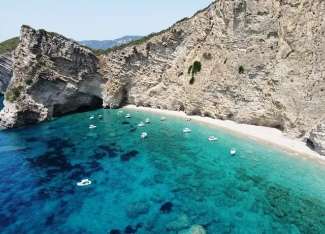 Chomi beach (Paleokastritsa) Ionian Islands - Corfu - Greece