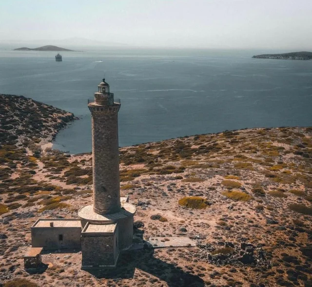 Didimi lighthouse (Ermoupoli) South Aegean - Didimi - Greece