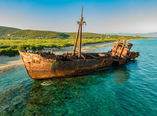 Dimitrios Shipwreck (Gytheio) Peloponnese - Greece