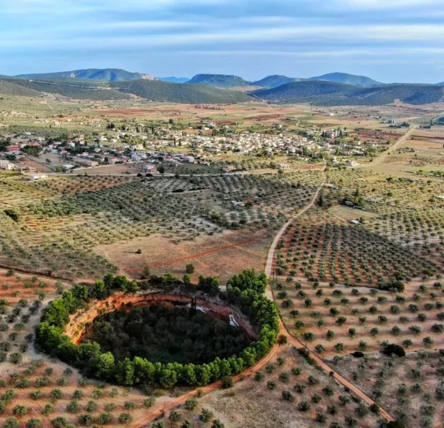 Dolines at Didima (Didima) Peloponnese - Greece