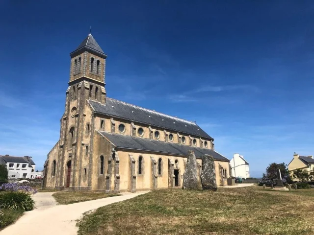Eglise catholique (Île de Sein) Finistère - Île de Sein - France
