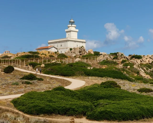 Faro marittimo di Capo Testa (Santa Teresa Gallura) Olbia-Tempio - Sardegna - Italy