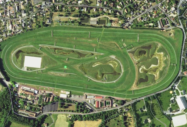 Hippodrome de Clairefontaine (Deauville) Calvados - France