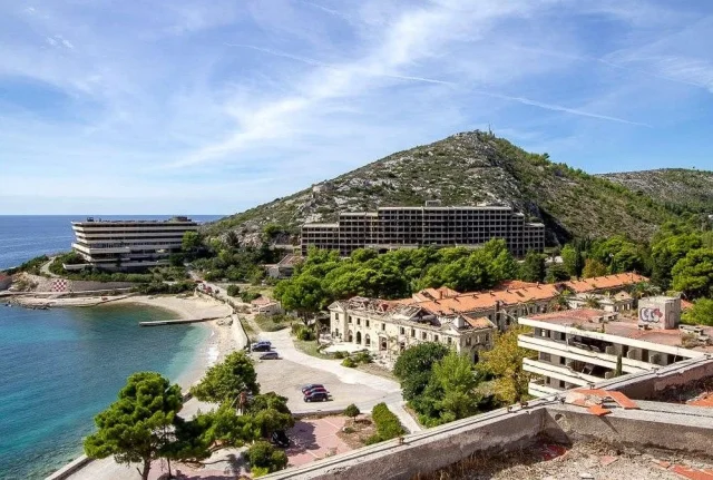 Hotel Goricina ruins (Srebreno) Opčina Župa Dubrovačka - Croatia