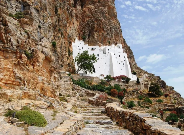 Hozoviotissa monastery (Chora) South Aegean - Amorgos - Greece