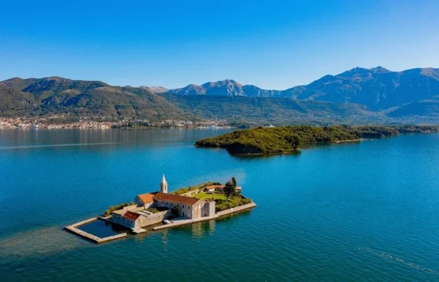 Island of Our Lady of Mercy (Kakrc) Tivat - Gospa od Milosrđa - Montenegro