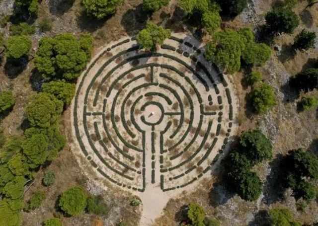 Lavender labyrinth (Rogoznica) Opčina Rogoznica - Croatia