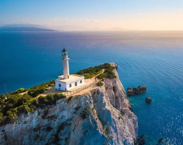 Lighthouse of Cape Lefkada - Ionian Islands - Lefkada - Greece