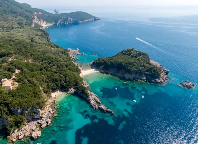 Limni Beach Glyko (Paleokastritsa) Ionian Islands - Corfu - Greece