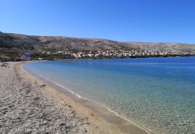 Main beach Pag (Pag) Opčina Pag - Pag - Croatia