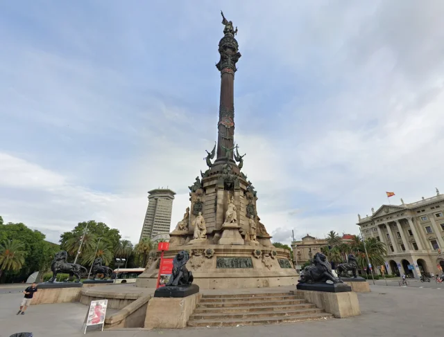 Monument a Colom (Barcelona) Barcelona - Spain