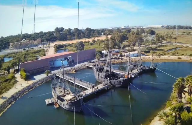 Muelle de las Carabelas (La Rábida) Huelva - Spain