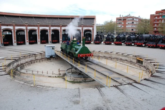 Museu del Ferrocarril de Catalunya (Vilanova I La Geltru) Barcelona - Spain