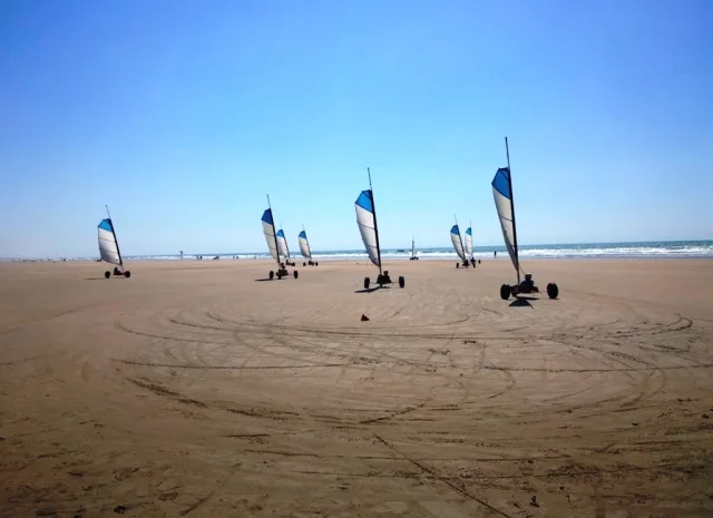 Oléron char à voile (Le Grand-Village-Plage) Charente-Maritime - Île d'Oléron - France