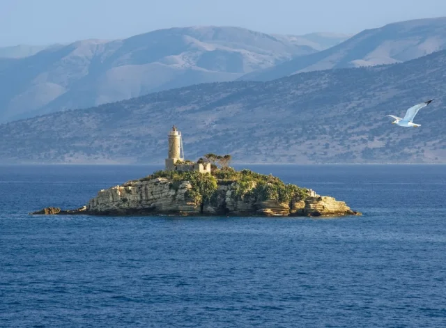Peristeres Lighthouse - Ionian Islands - Corfu - Greece