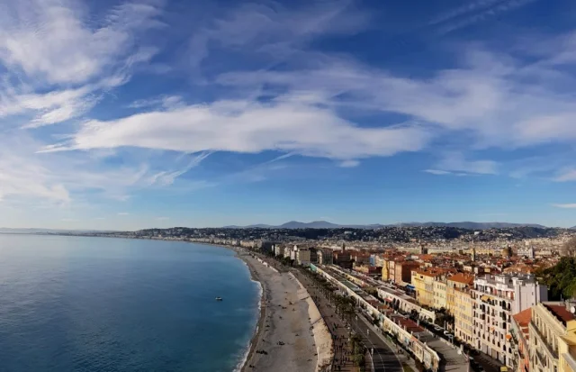 Point de vue Colline du chateau (Nice) Alpes-Maritimes - France