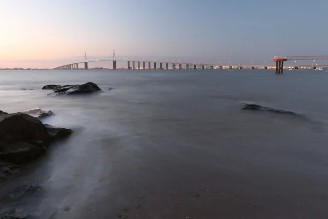 Pont de Saint-Nazaire (Saint-Nazaire) Loire-Atlantique - France