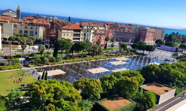 Promenade du Paillon (Nice) Alpes-Maritimes - France