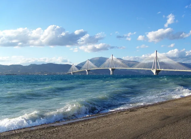 Rion-Antirion Bridge (Antirrio) Western Greece - Greece
