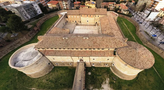 Rocca Costanza degli Sforza (Pesaro) Pesaro and Urbino - Italy