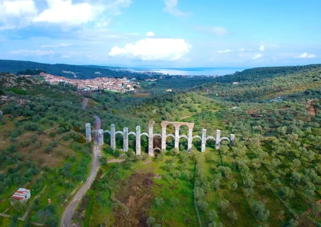 Roman Aqueduct (Moria) North Aegean - Lesvos - Greece