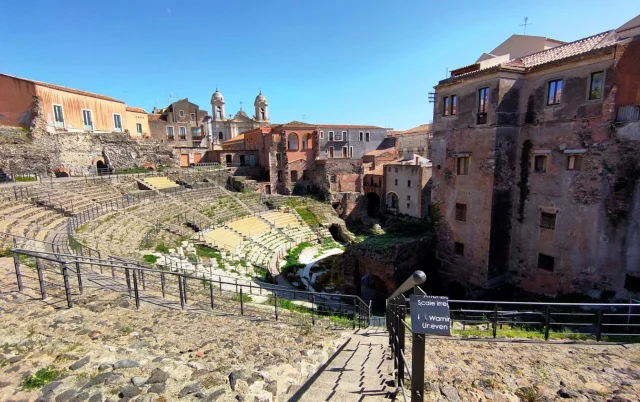 Roman Theatre and Adeon (Catania) Catania - Sicilia - Italy