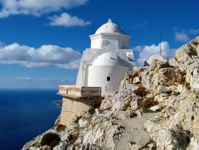 Sacred Monastery of Virgin Mary the Kalamiotissa - South Aegean - Anafi - Greece