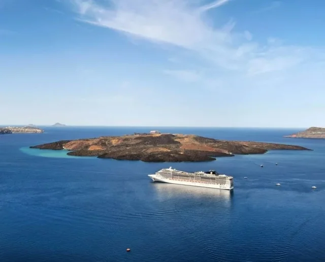 Santorini Volcano - South Aegean - Nea Kameni - Greece