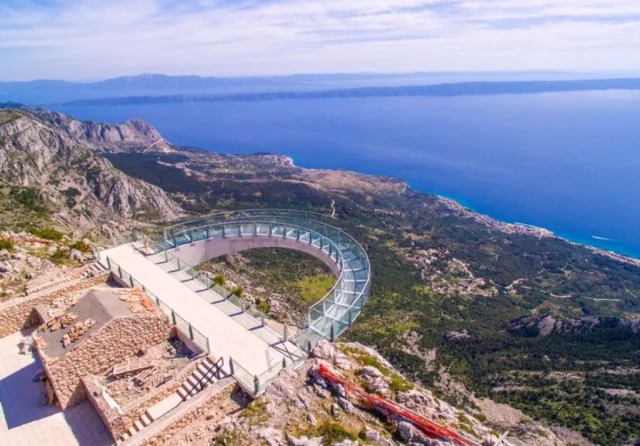 Skywalk Biokovo (Tučepi) Opčina Tučepi - Croatia