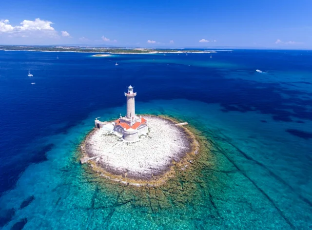 Svjetionik Porer - Opčina Medulin - Porer - Croatia