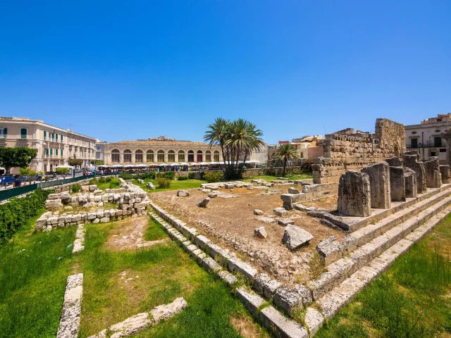 Tempio di Apollo (Syracusa) Syracuse - Sicilia - Italy