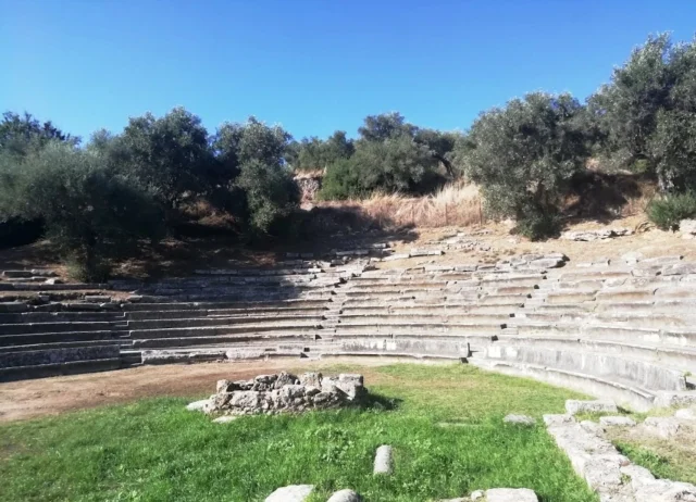 The ancient theater (Gytheio) Peloponnese - Greece