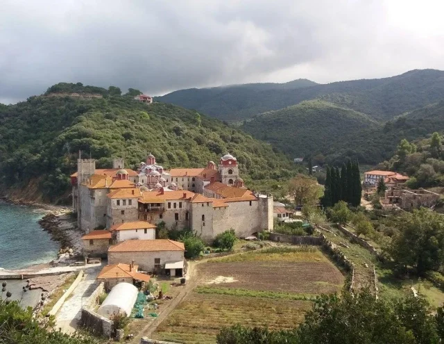 The Monastery of Esphigmenou - Mount Athos - Greece