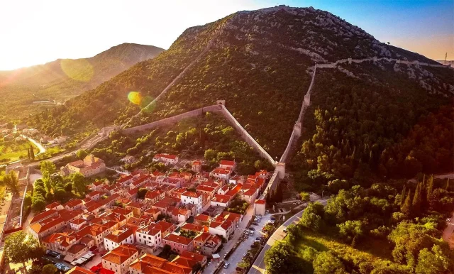 The Town Walls of Ston (Ston) Opčina Ston -Croatia