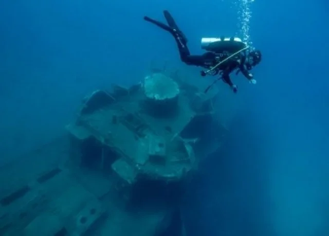 Tihany Wreck (Unije) Opčina Mali Lošinj - Unije - Croatia