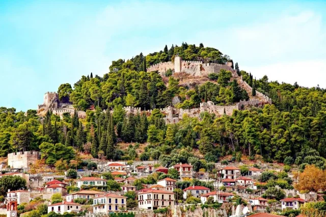 Venetian Castle of Nafpaktos (Nafpaktos) Western Greece - Greece