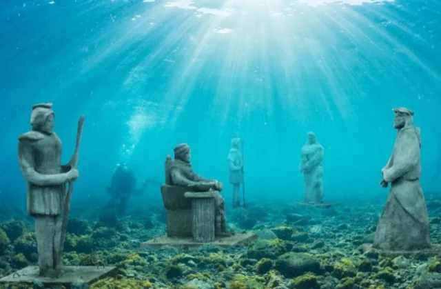 Via Crucis Underwater museum - Opčina Marina - Croatia