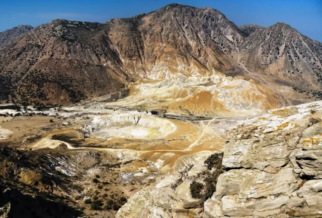 Volcano crater - South Aegean - Nisyros - Greece